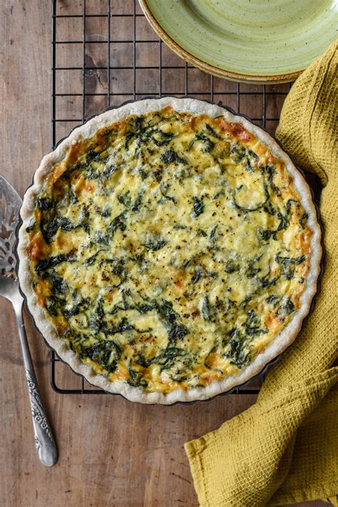 Spinach and Cheese Quiche - Pardon Your French