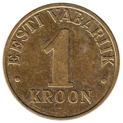 1 Kroon coin Estonia - Exchange yours for cash today