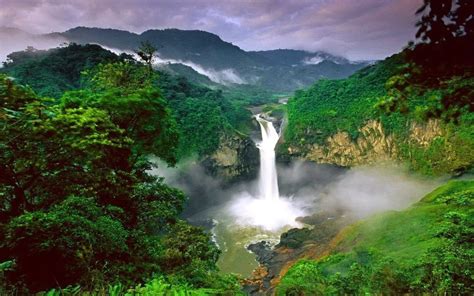 San Rafael Falls | Series 'Most fanciful waterfalls of the planet ...