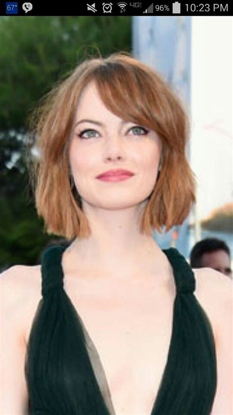 Emma Stone ~ bob | Hair color, Hair styles, Hair