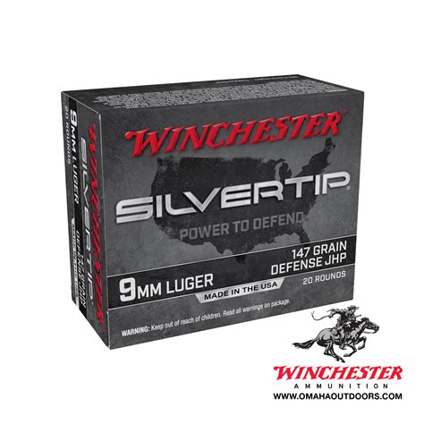 Winchester Silvertip 9mm 147 - Omaha Outdoors