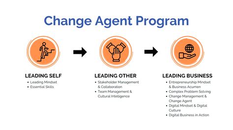 Change Agent & Leadership Development - Learning impact to support organization development