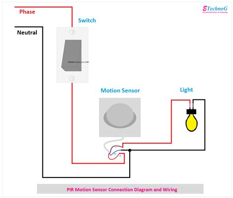 Pir Motion Sensor Wiring Instructions » Wiring Draw And Schematic