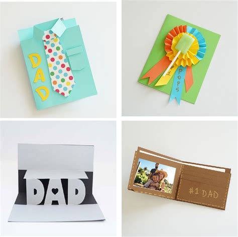 9 DIY birthday cards for dad with Free Printables