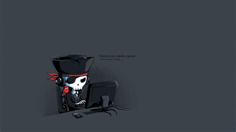 Hacker Tech Pirate - HD Wallpaper