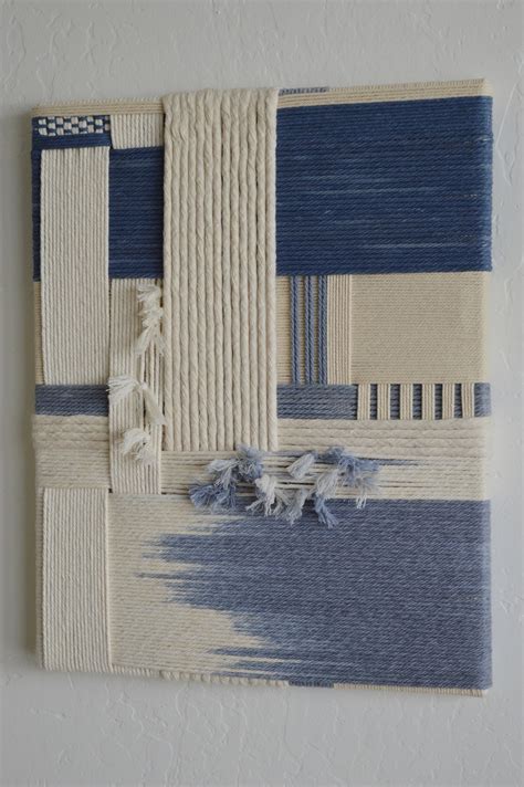 Woven Rope Canvas Wall Art Rope Wall Art Woven Wall Art - Etsy