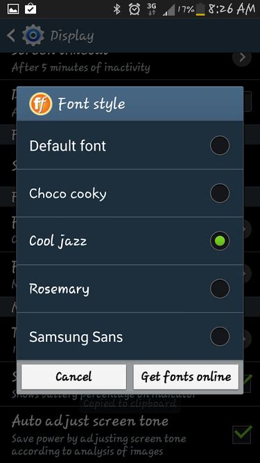 How to customize your Android system fonts | Greenbot