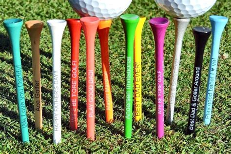 Personalized Golf Tees | Packs of 100 | Personalized golf, Golf tees, Great gifts for dad