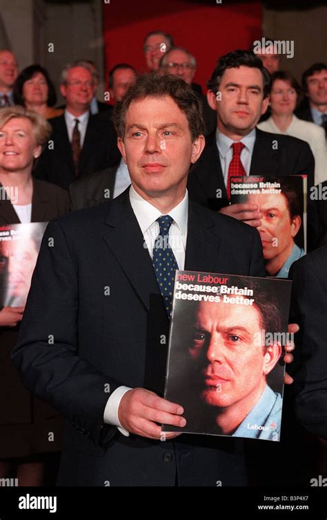 The Labour Party launch their manifesto for the 1997 General Election ...