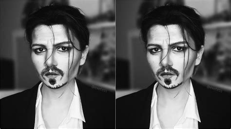 JOHNNY DEPP MAKEUP TRANSFORMATION - YouTube