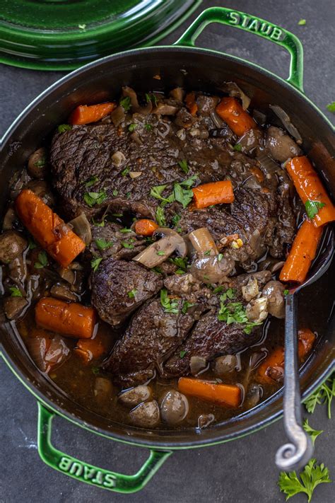 Dutch Oven Pot Roast (So Easy) - Momsdish