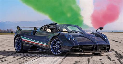 Pagani Huayra Tricolore Is A Super Exclusive Celebration Of The Italian Air Force