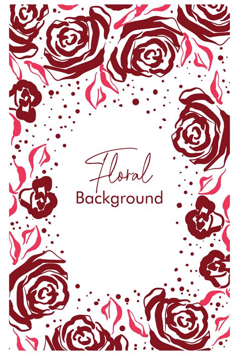 Rose seamless pattern background 25263540 Vector Art at Vecteezy