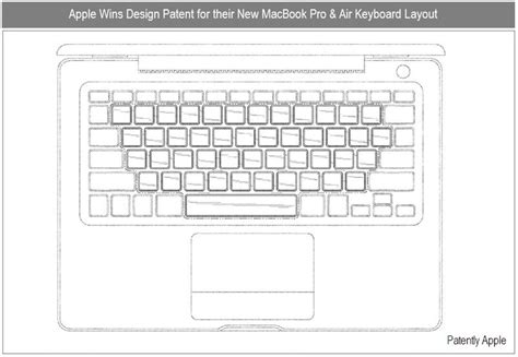 Apple Industrial Design Wins: MacBook Pro/Air Keyboard Layouts ...