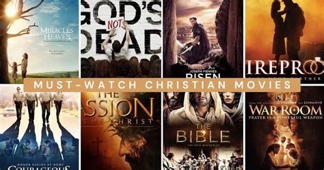 10 Must-Watch Christian Movies | FaithPot