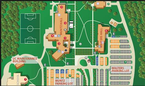 University Of Cincinnati Blue Ash Campus Map