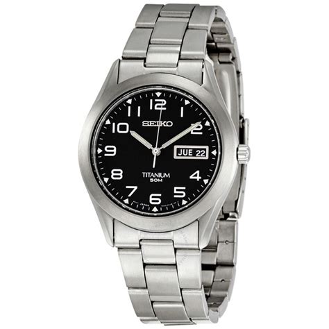 Seiko Titanium Men's Watch SGG711 0029665129116 - Watches, Titanium ...