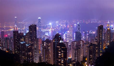 1336x768 Citylights Tall Buildings Evening View Laptop HD ,HD 4k Wallpapers,Images,Backgrounds ...