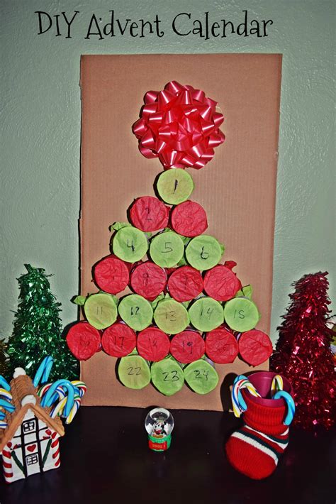 DIY Holiday Tree Advent Calendar - Life With Kathy