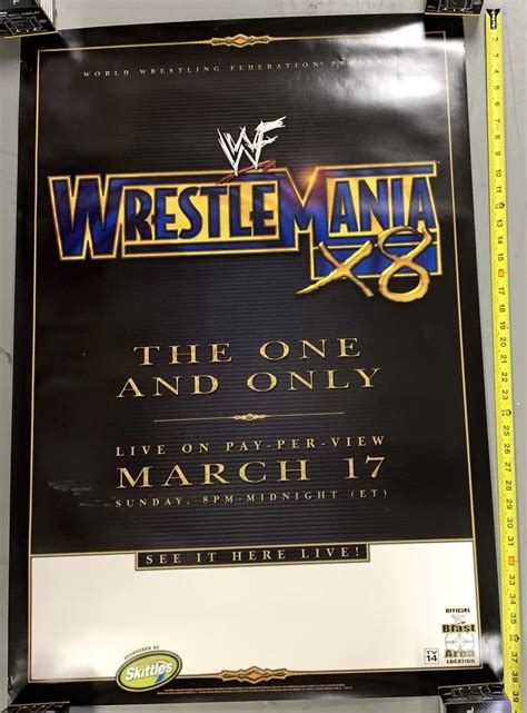 Wrestlemania 10 Poster