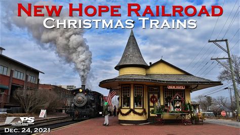 New Hope Railroad Christmas Trains | Santa's Steam Train & The North Pole Express | Dec. 24 ...