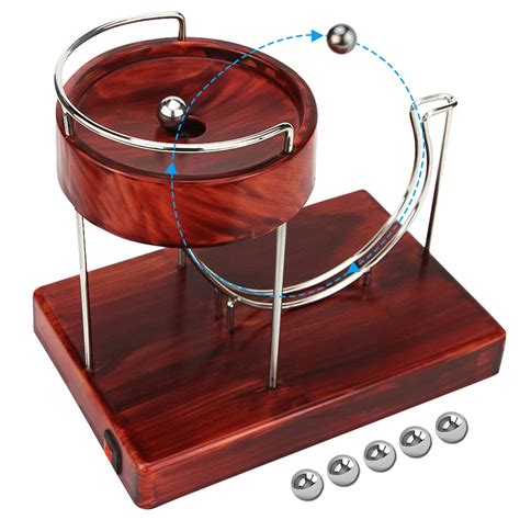 Buy Kinetic Art Perpetual Motion Machine Rolling Ball Perpetual Marble ...