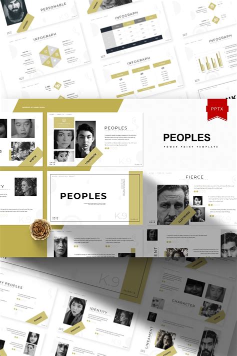 Peoples | PowerPoint template for $18