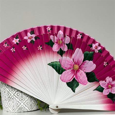 Hand Painted Fan - Etsy