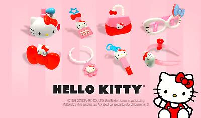 2018 McDonalds Hello Kitty Happy Meal SEALED Toys Pick Your Toy! | eBay