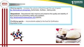 food ingredients and its type | PPT