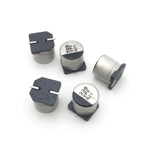 1uF-220uF SMD Aluminum Electrolytic Capacitors - Pixel Electric Engineering Company Limited