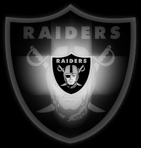 Raiders Team Logo Blackand White | PNGpix.com