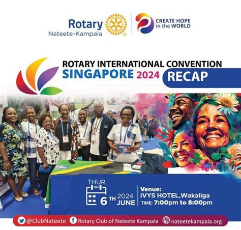 Rotary International Convention Singapore 2024 Recap | Rotary Club of ...