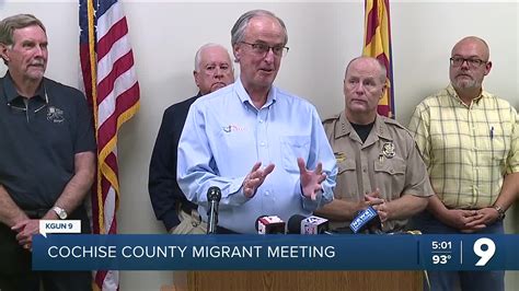 Cochise County leaders present united front against migrant street releases