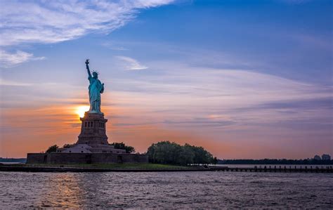 Sunset off Statue of Liberty | Smithsonian Photo Contest | Smithsonian ...