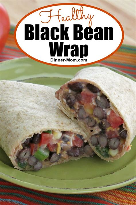 Spicy Black Bean Wraps | Recipe | Mexican dinner recipes, Kid friendly meals dinner, Recipes