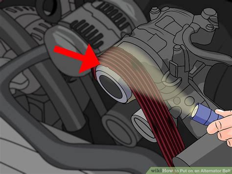 How to Put on an Alternator Belt (with Pictures) - wikiHow