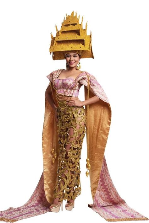 Miss Myanmar Official Portraits: Beauty and National Costume