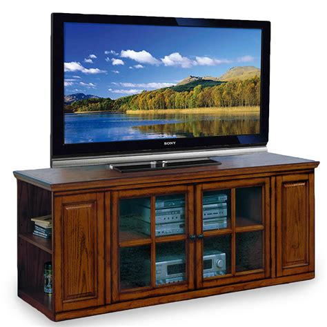 Leick Riley Holliday TV Stand, 62-Inch, Burnished Oak: Amazon.ca: Home & Kitchen