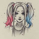 Pin by Harley Quinn on رسمة الفتاة | Girly drawings, Sketches easy, Pencil drawings easy