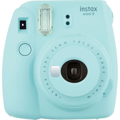 FUJIFILM INSTAX Mini 9 Instant Film Camera (Ice Blue) 16550643