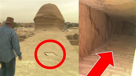 Great Sphinx of Giza Egypt - The Secret Tunnels - Lost Ancient ...