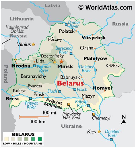 Belarus Facts on Largest Cities, Populations, Symbols - Worldatlas.com