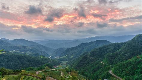 Desktop Wallpapers Taiwan Taipei Nature mountain Sky 2560x1440