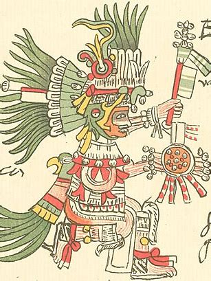 Huitzilopochtli, Aztec God of Sun and War - Top 10 Sun Myths - TIME