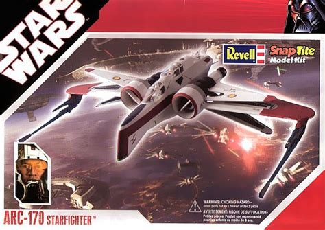 Star Wars ARC-170 Model Kit Revell + EXTRAS - O Espaço Virtual do ...