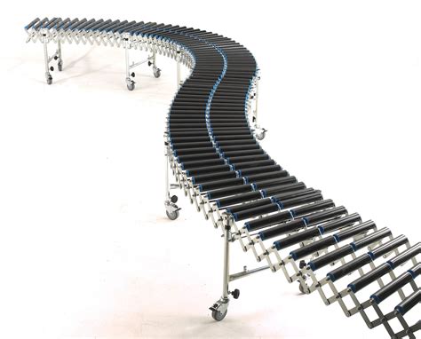 Flexible Extending Roller Conveyor - Albion Handling Ltd