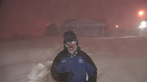 Jim Cantore Flips out When He Sees Thundersnow | The Weather Channel