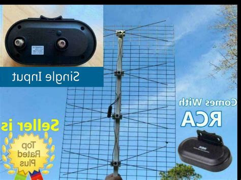 The Ultimate Outdoor TV Antenna Comes With RCA