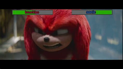 Sonic Vs Knuckles Sonic X Sonic The Hedgehog Movie Choose Your Favorite ...